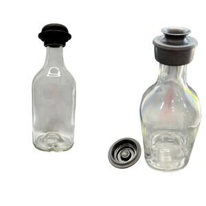 Antique Pyrex Medical IV Bottle American Sterilizer Co Erie PA Hospital Glass